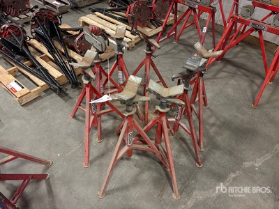 Quantity of (8) Ridgid Pipe Stand