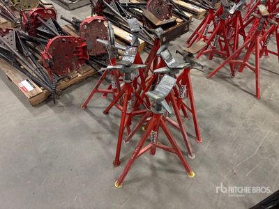 Quantity of (8) Ridgid Pipe Stand