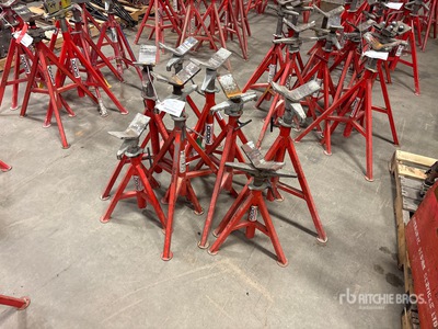 Quantity of (8) Ridgid Pipe Stand