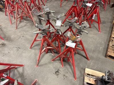 Quantity of (8) Ridgid Pipe Stand