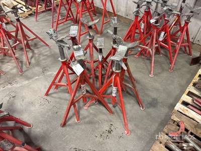 Quantity of (8) Ridgid Pipe Stand