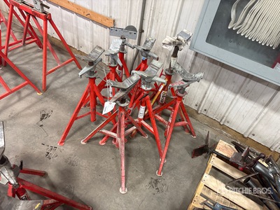 Quantity of (8) Ridgid Pipe Stand