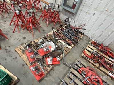 Quantity of (2) Pallets of Miscellaneous Parts of Pipe Stand