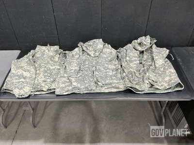 (8) Wet Weather Parkas, (10) Cold Weather Parkas & Assorted Items