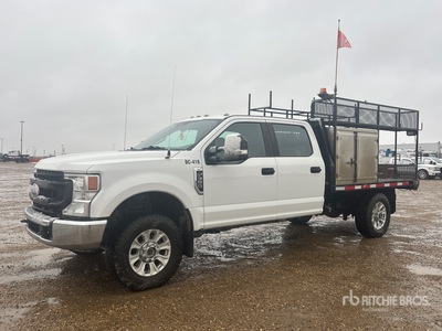 2020 Ford F-350 XL 4x4 Crew Cab Camion à Plateau