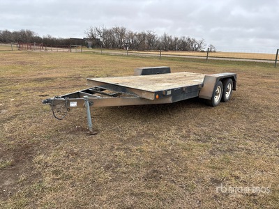 1999 Trailtech 16 ft T/A Apparatuur aanhangwagen