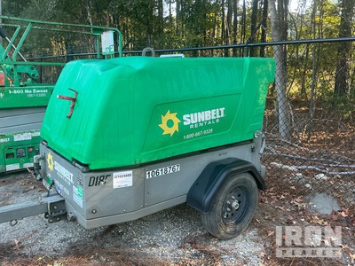 2022 Sullivan D185PKRSB 185 cfm Mobile コンプレッサー