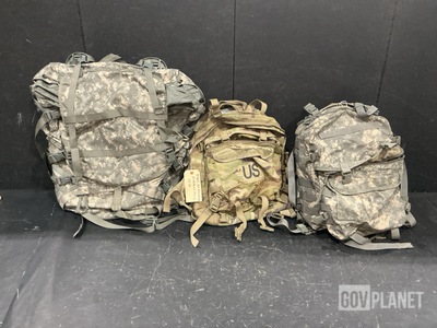 (5) Rifleman Sets, (7) Field Packs, (5) Load Carriers & Assorted Items