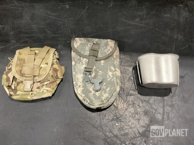 (121) General Purpose Canteen Pouches, (382) Water Canteen Cups & Assorted Items