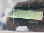 General Appearance with Frame Stamp Serial Number/VIN Photo