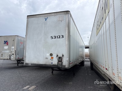 2016 Vanguard REM VXP 53 53 ft x 102 in T/A Van Trailer