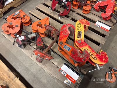 Quantity of Miscellaneous Beam Clamps Tuigage