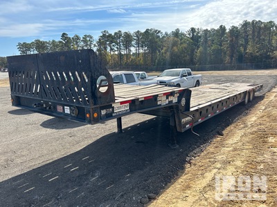 2012 Ferree 35 ton 45 ft T/A DS-35HFT Remolque con Rampa Abatible Hidráulica