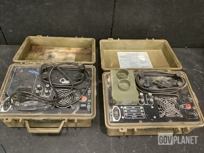(2) Bren-Tronics PP-8444/U Battery Chargers
