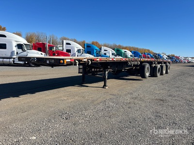 2016 Manac 48 ft Quad/A Flatbed Trailer
