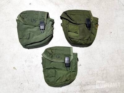 (570) OD Green 2QT Canteen Pouches