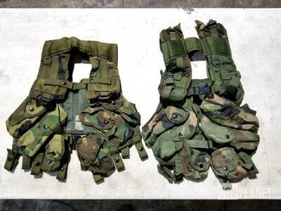 (37) Woodland Enhanced Load Bearing Vests