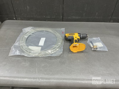 (51) Electrical Leads, (1) Rope Assembly, (7) Drills & Assorted Items