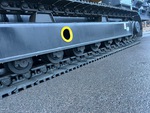 Undercarriage with Left Track Rollers