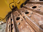 Undercarriage with Left Track Pads