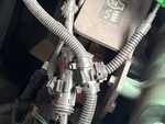 Engine with A/C Compressor