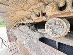 Undercarriage with Left Carrier Rollers