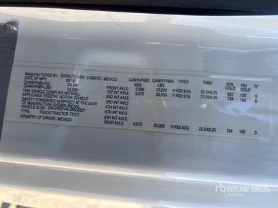 2020 Freightliner Cascadia 126 Tracteur routier couchette