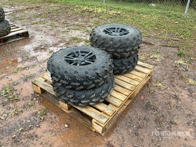 Quantity of (2) 25x8.00-12 Tires