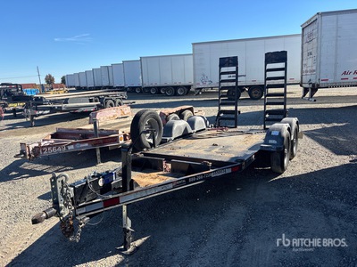 2020 Snake River 10 ft T/A Equipment Trailer