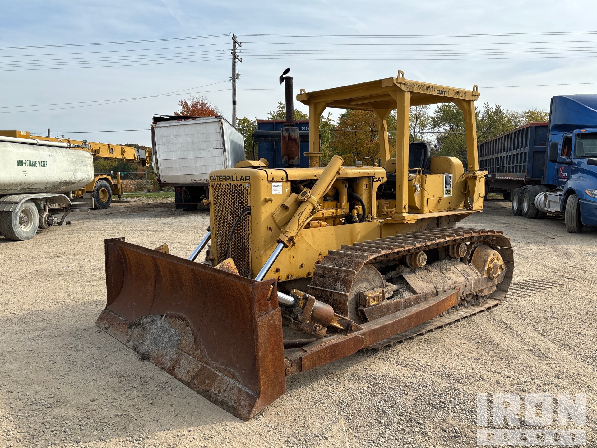 Cat D5 Pelleteuse à chenilles