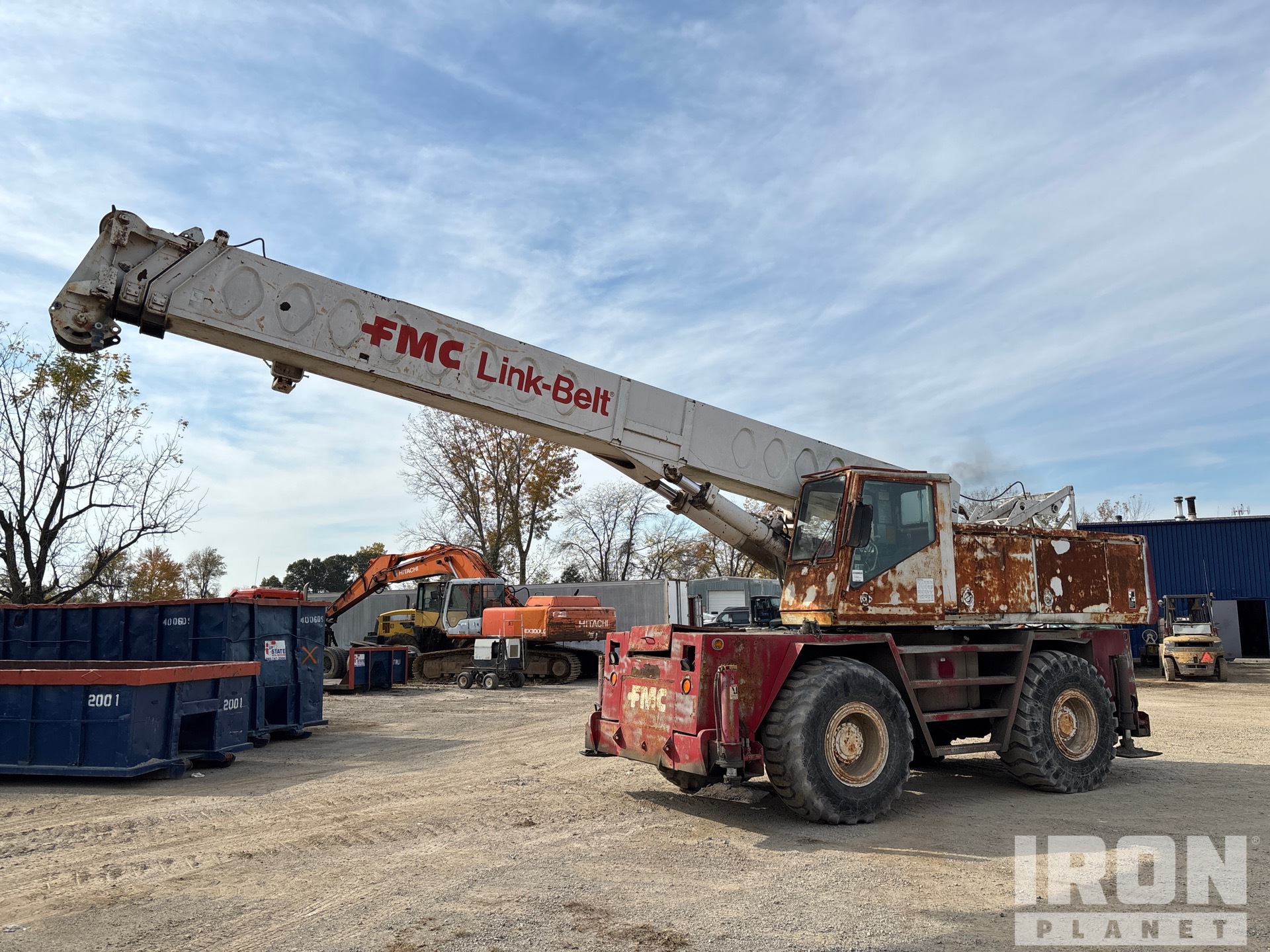 Link-Belt HSP-22 22 t 4x4x4 Rough Terrain Crane