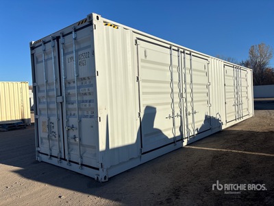 2026 40 ft High Cube Multi-Door Storage Container