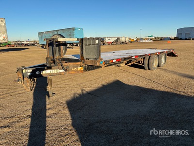 2009 Trailtech TD210PH-24 29 ft T/A Equipment Trailer