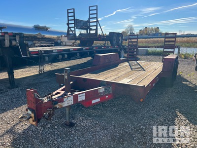 2020 Brook Brothers SL162E 15 ft T/A Equipment Trailer