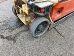 Chassis with Right Rear Tire