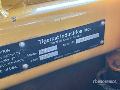 2015 Tigercat 845D Track Feller Buncher