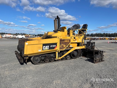 2008 Cat AP-1055D Track Rozściełacz asfaltu
