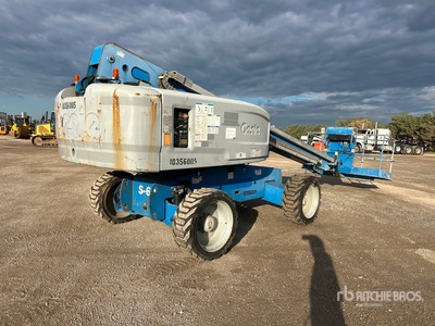 2015 Genie S-60X 4WD Diesel Telescopic Boom Lift