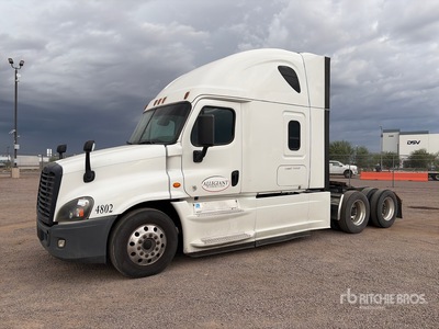 2017 Freightliner Cascadia 125 6x4 T/A Sleeper Truck Tractor