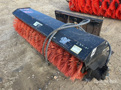Sky-Hi 72 in Skid Steer Sweeper - Fits Bobcat 5600
