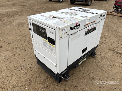 Shindaiwa DGK7F 6.5 kVA Skid-Mounted Generator Set