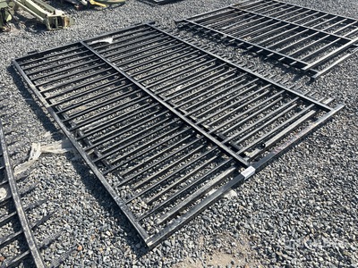 SKLP 10 ft x 7 ft Wrought Iron Bi-Parting Oprit Poort