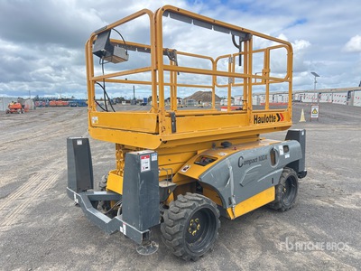 2018 Haulotte 10DX 4x4 Diesel Scissor Lift