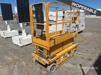 2017 Haulotte Optimum 8AC Electric Scissor Lift (Inoperable)