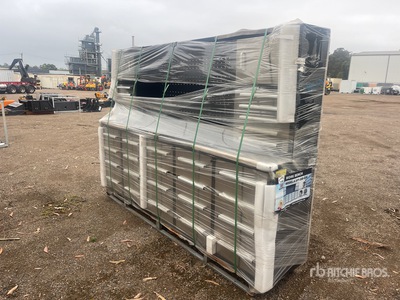 Suihe 9.5ft-30d-01b 2800 mm 30-Drawer Tool Cabinet (Unused)