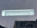 General Appearance with Numéro de série/Numéro d'identification du véhicule automobile