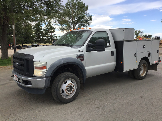 2008 Ford F-550 XL Super Duty 4x4 Utility Truck