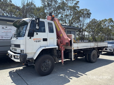 1995 Isuzu FTS Flatbed Truck
