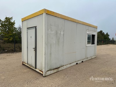 Bungalow De Chantier Roadwork Cabin هيكل محمول