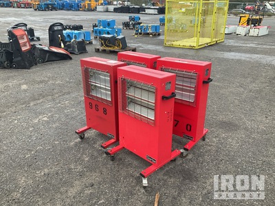 Quantity of (4) Clarke Devil 371P Space Heater